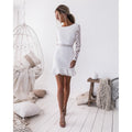 Women's Lace Summer Cocktail Mini Dress