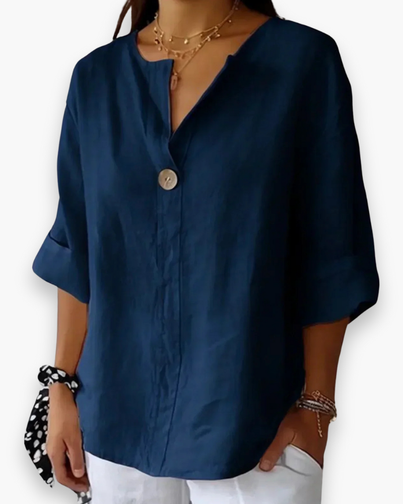 Women's Lightweight Airy Blouse - Summer Tops for Women