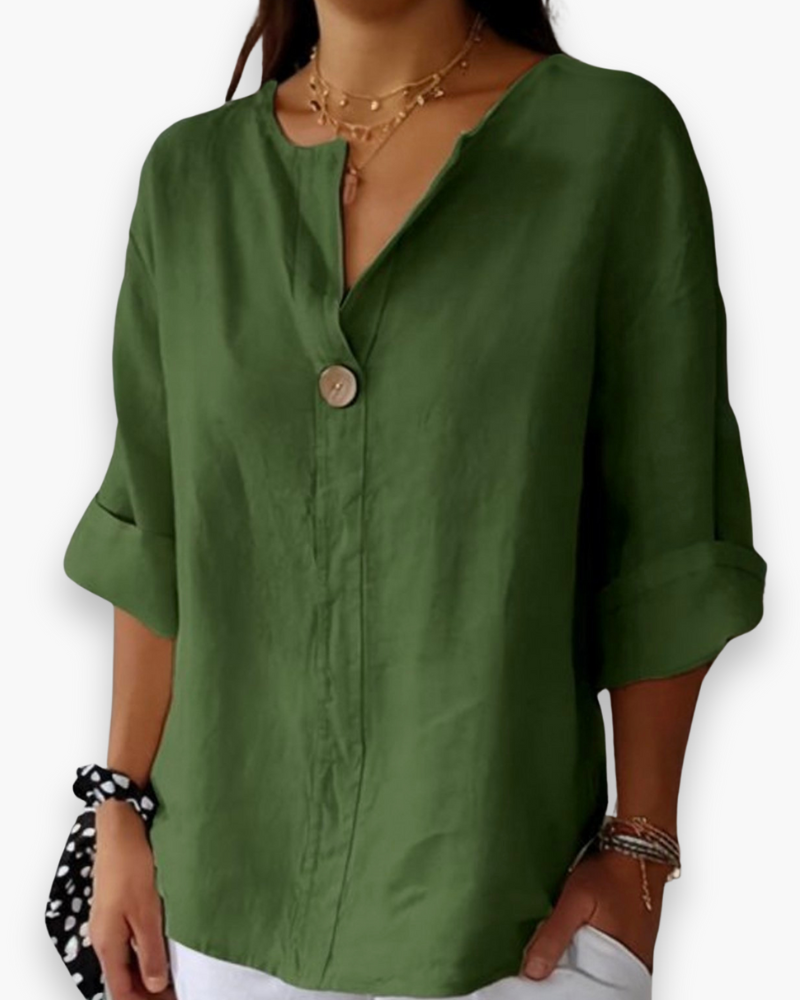 Women's Lightweight Airy Blouse - Summer Tops for Women