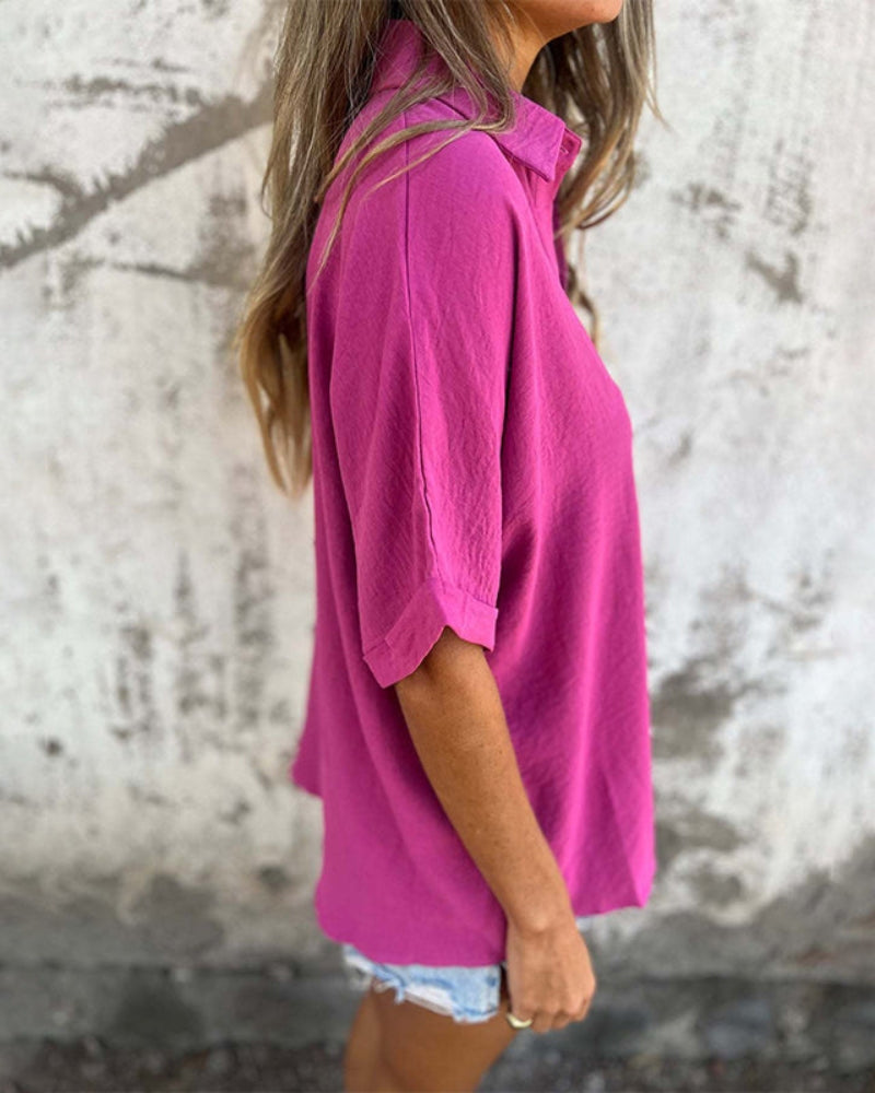 Women's Lightweight Oversized Blouse