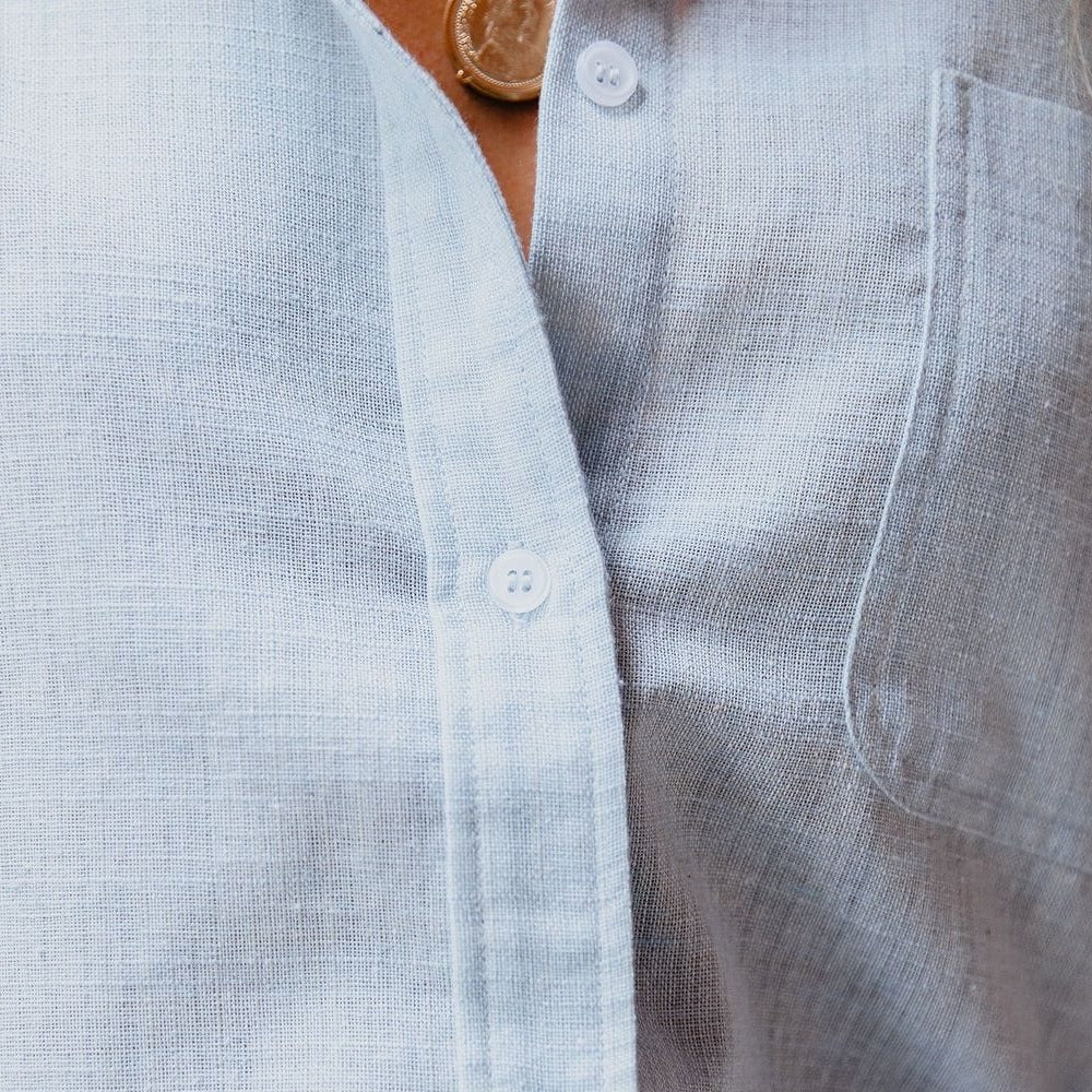 Women's Linen Blend Classic Shirt