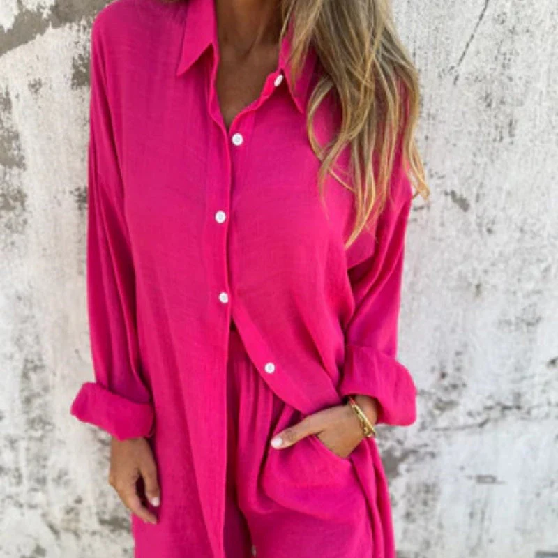 Women's Linen Summer Set