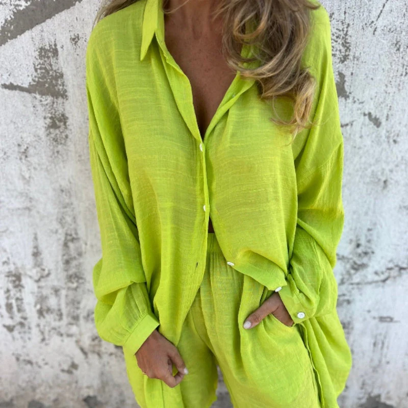 Women's Linen Summer Set