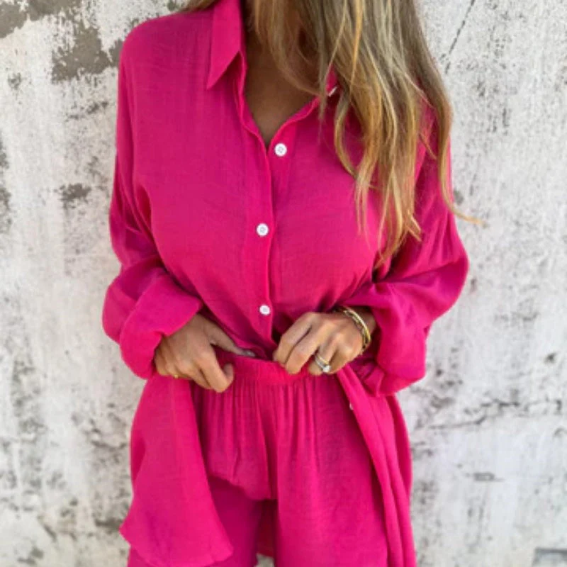 Women's Linen Summer Set