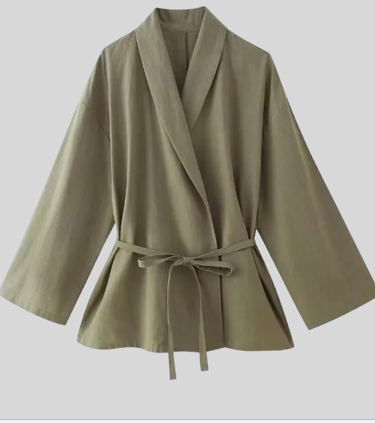 Women's Linen Two-Piece Summer Set