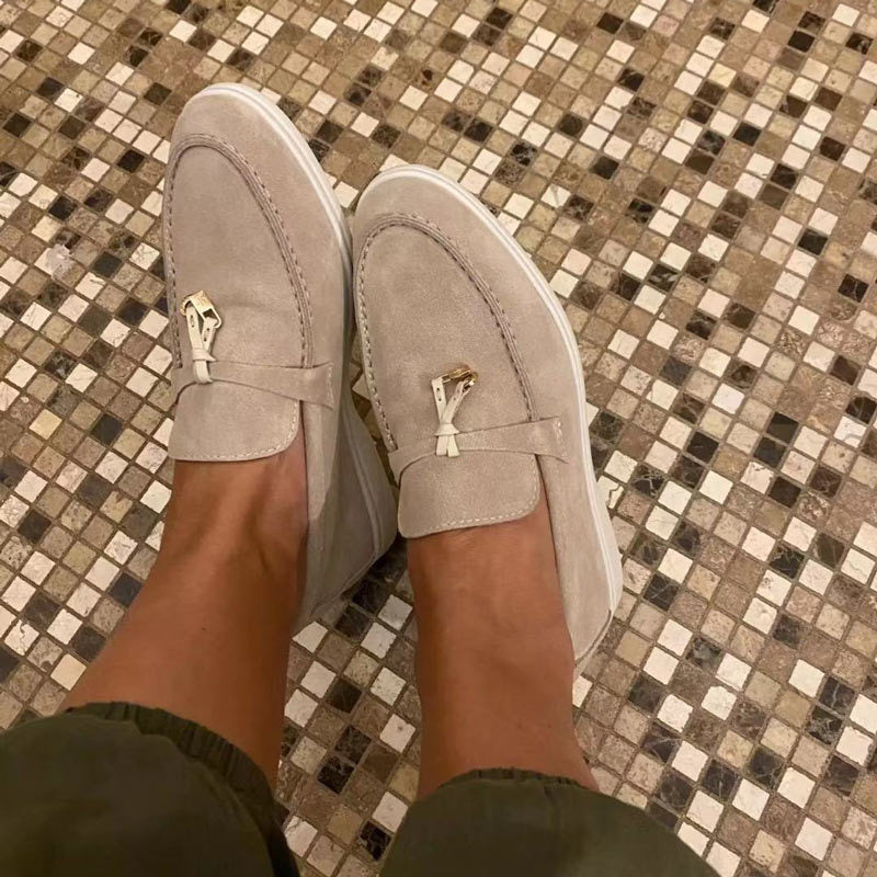Women's Loafer with Lock Detail