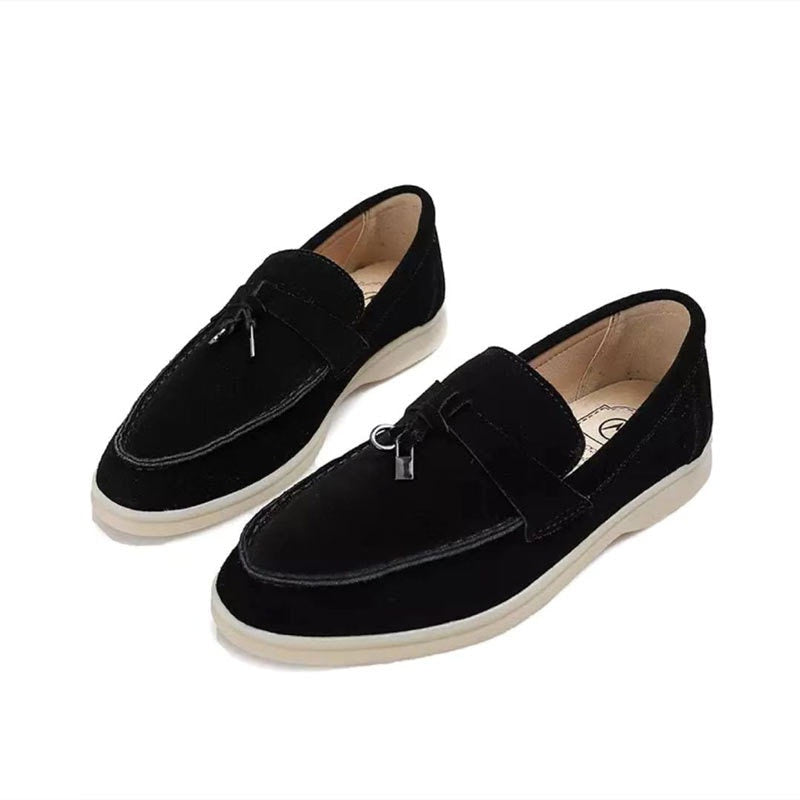 Women's Loafer with Lock Detail