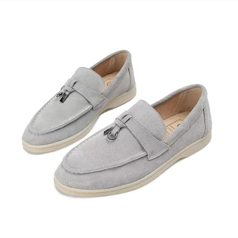 Women's Loafer with Lock Detail