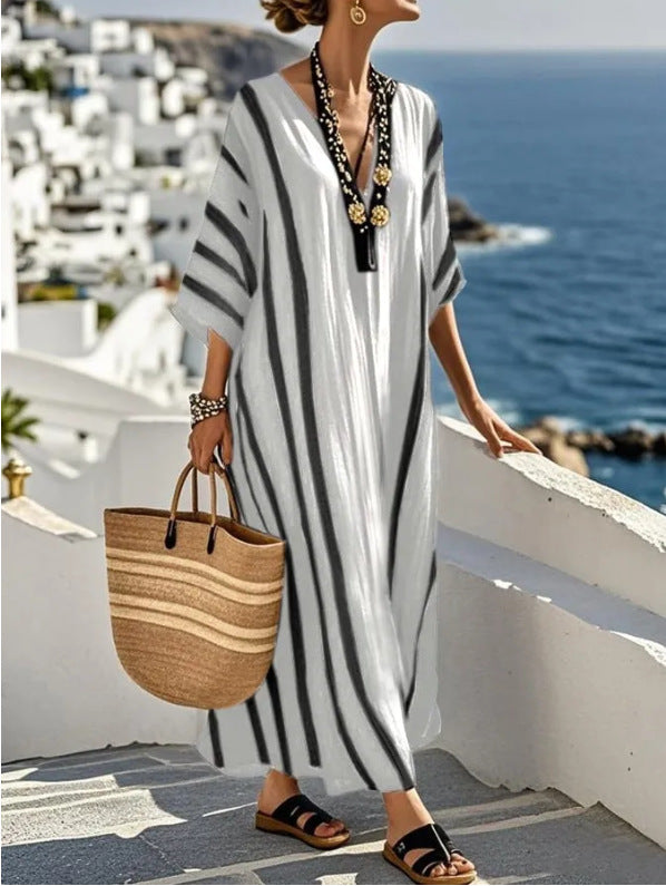 Women's Long Kaftan Summer Dress