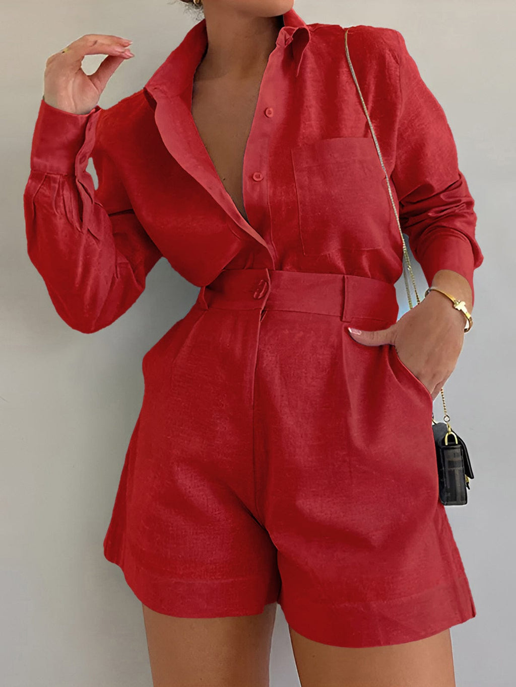 Women's Long Sleeve Co-Ord Set