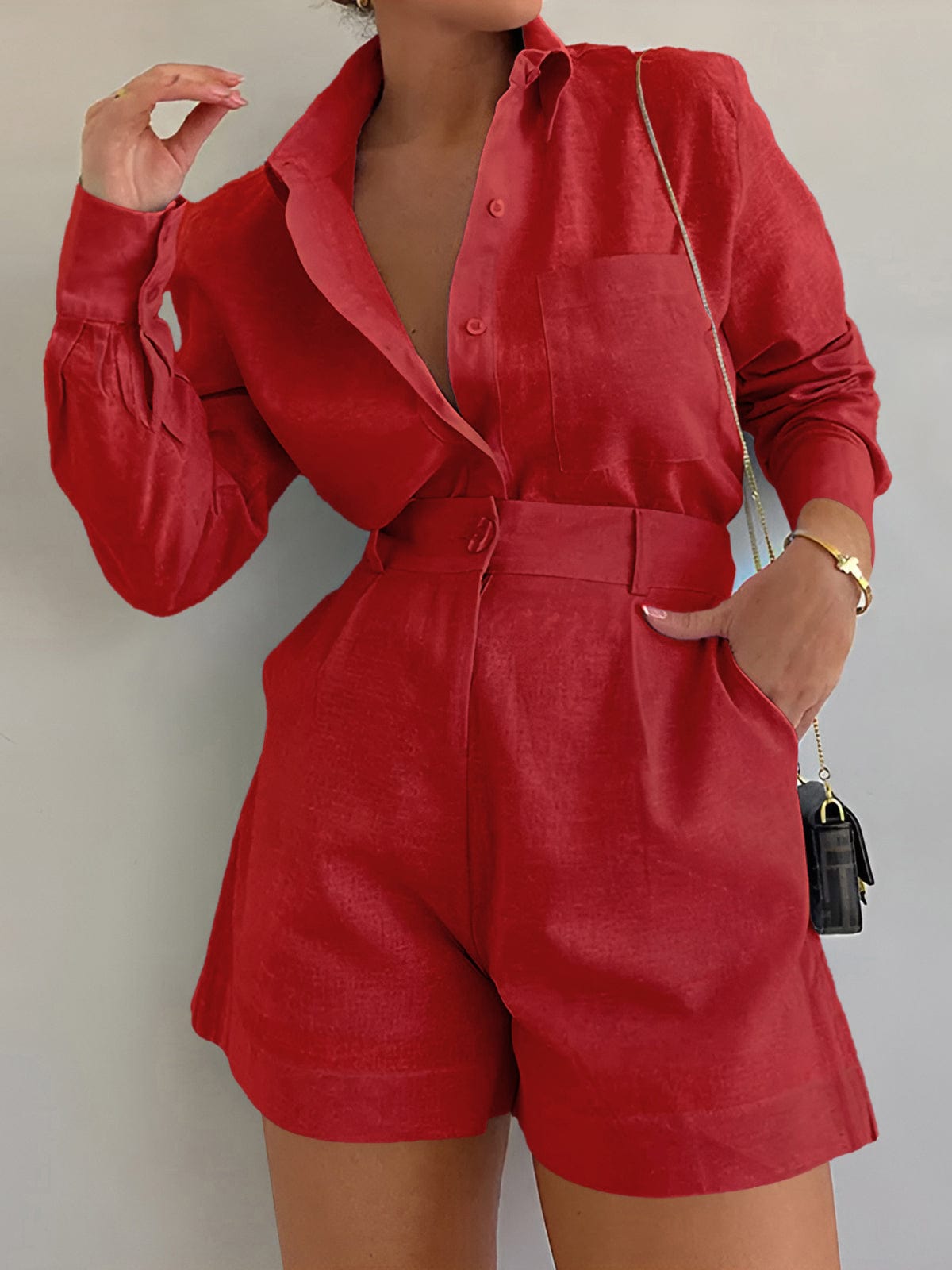 Women's Long Sleeve Co-Ord Set