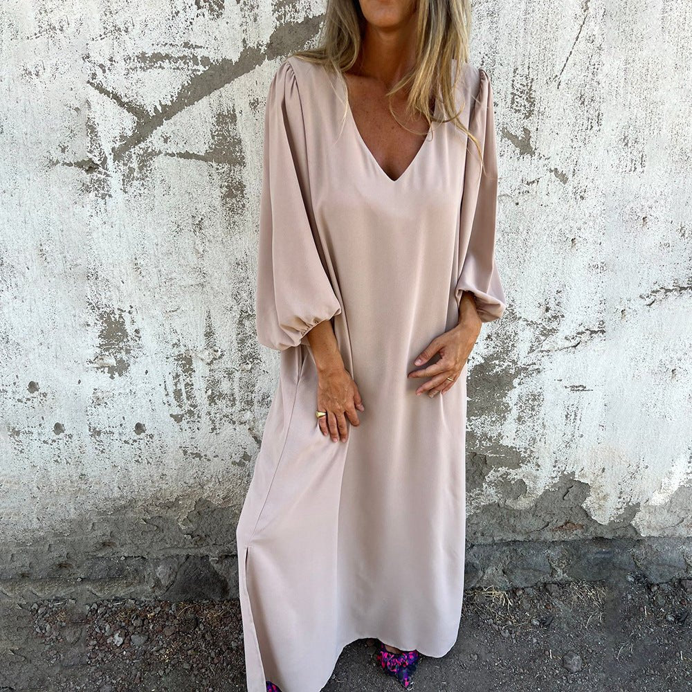 Women's Maxi Dress with Flowing Design