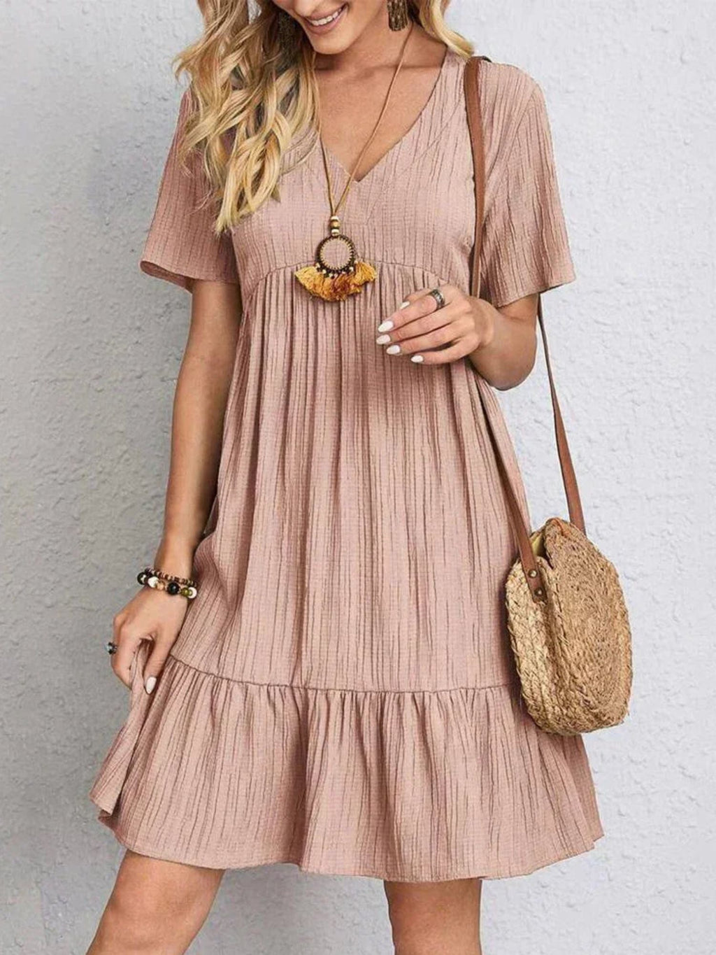 Women's Mini Dress for Casual Summer Outings