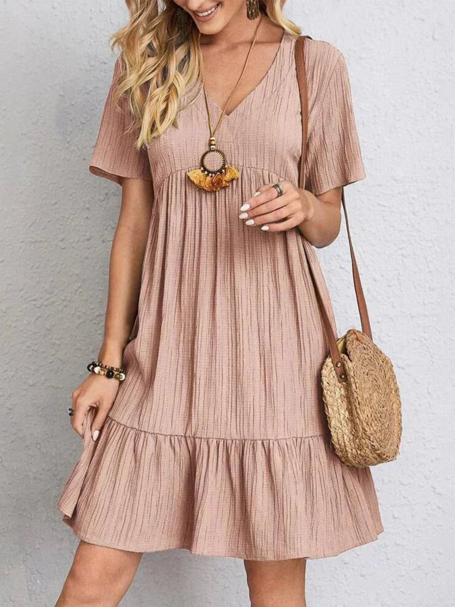 Women's Mini Dress for Casual Summer Outings
