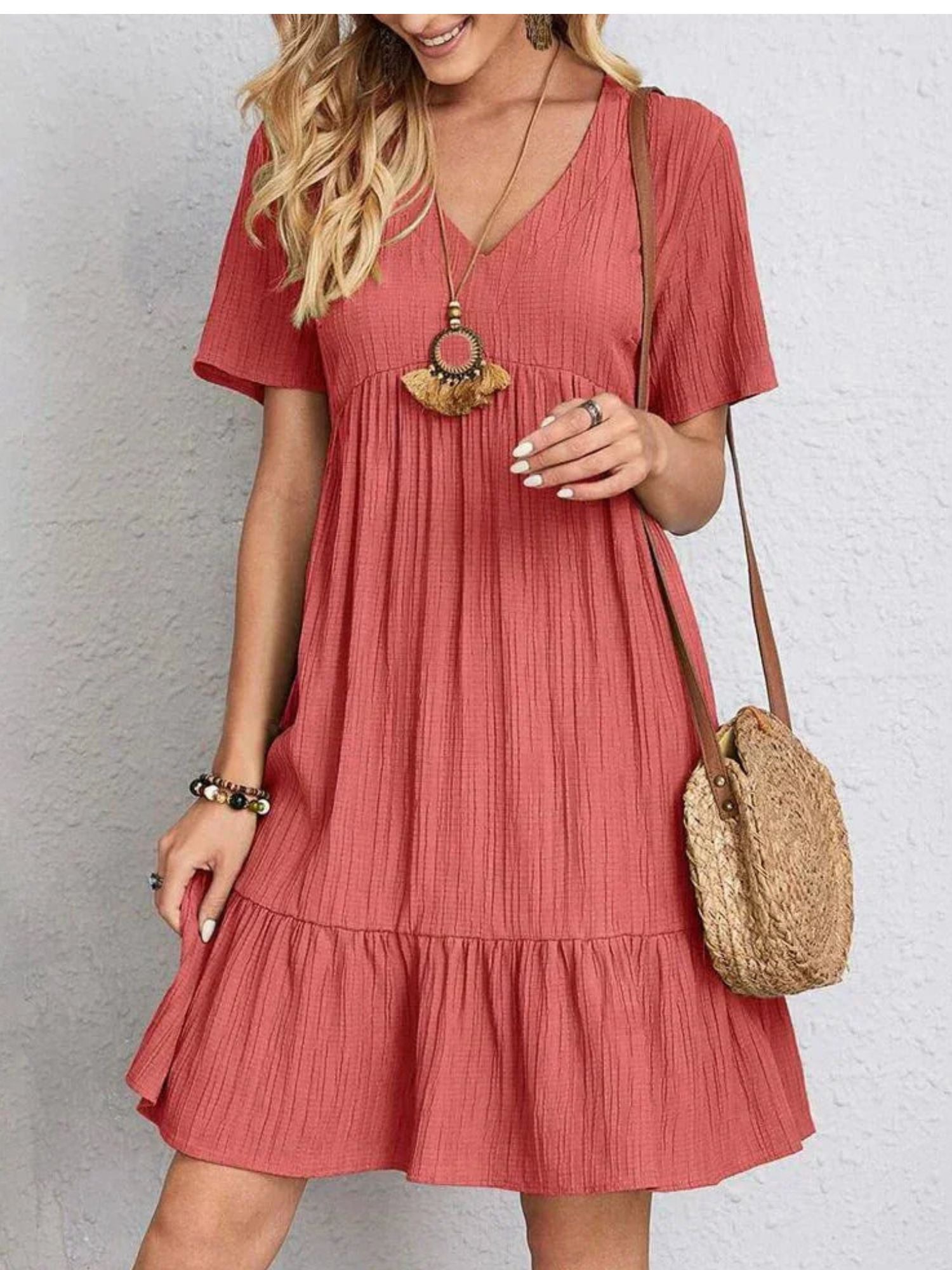 Women's Mini Dress for Casual Summer Outings
