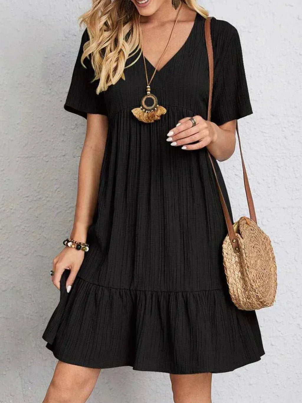 Women's Mini Dress for Casual Summer Outings