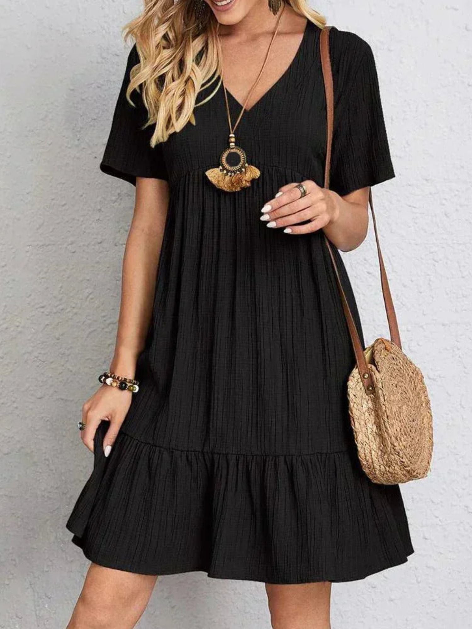 Women's Mini Dress for Casual Summer Outings