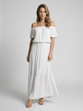 Women's Off-Shoulder Maxi Dress