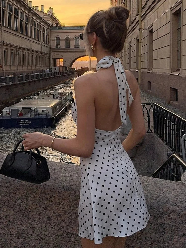 Women's Off Shoulder Mini Summer Dress