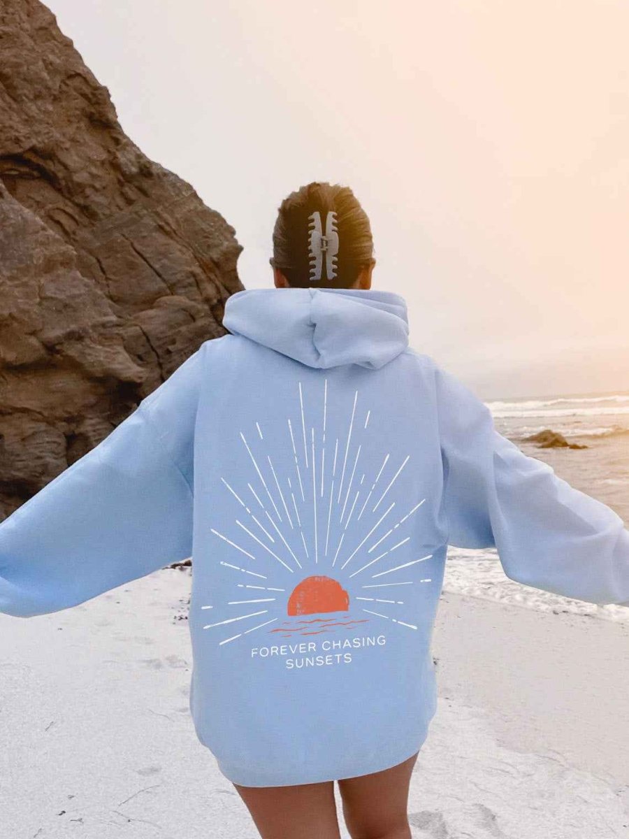 Women's Oversized Hoodie with Back Print