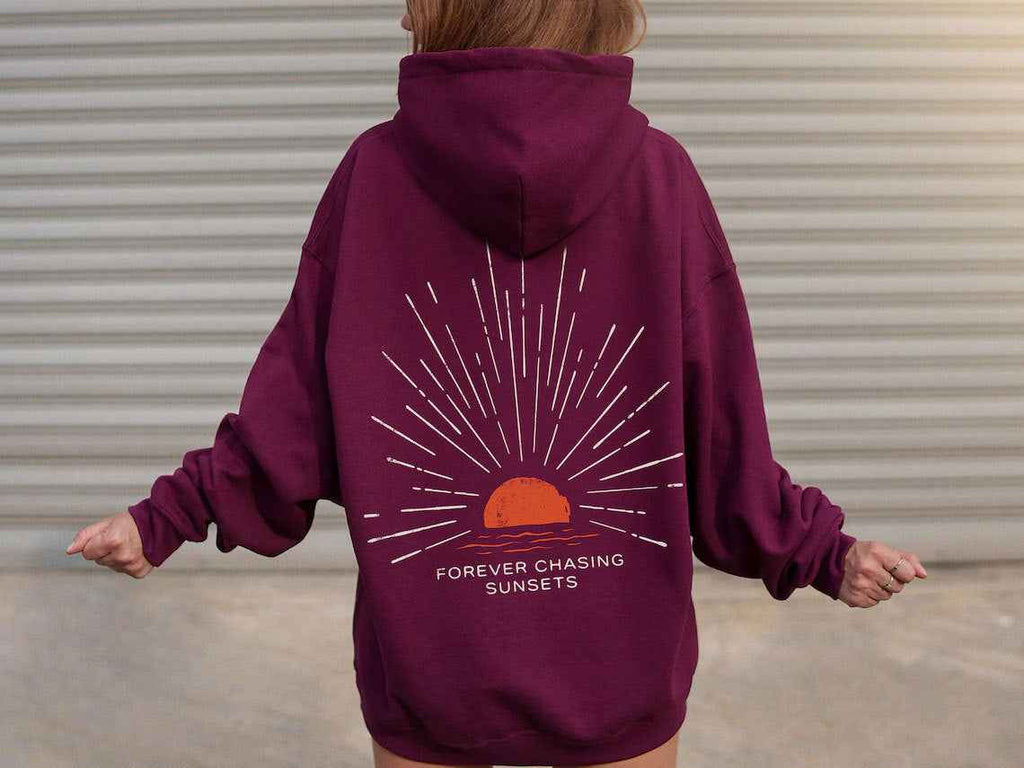 Women's Oversized Hoodie with Back Print