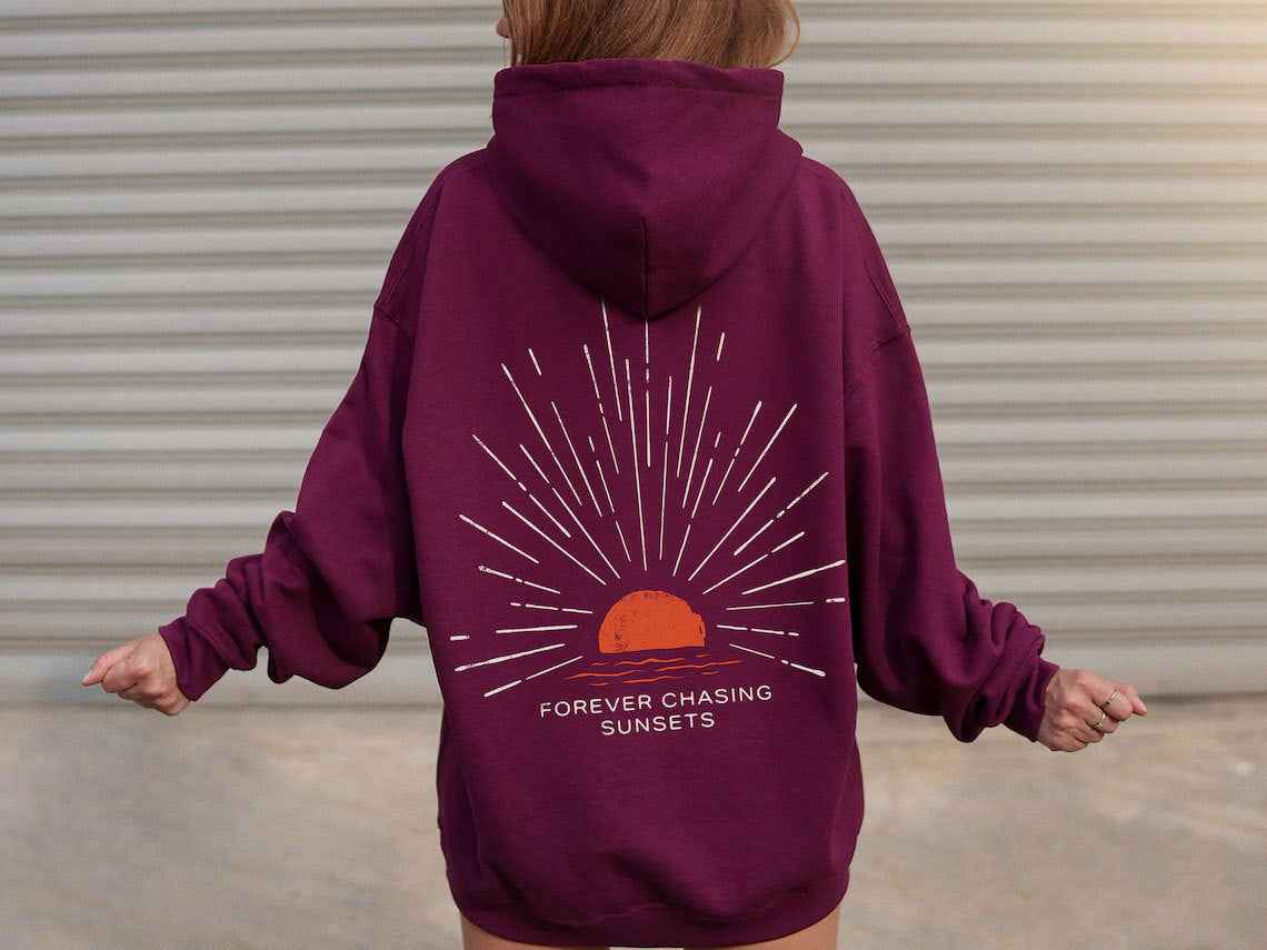 Women's Oversized Hoodie with Back Print
