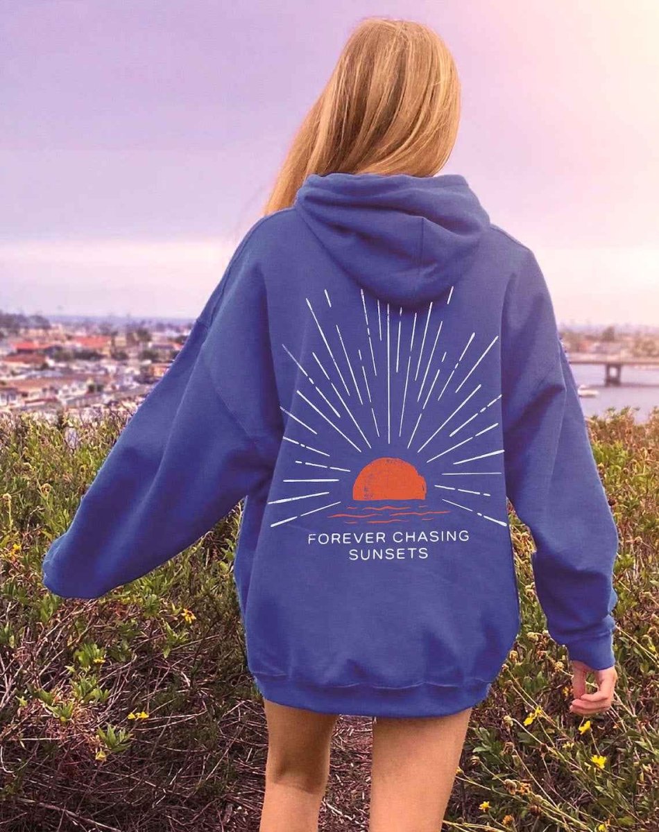 Women's Oversized Hoodie with Back Print