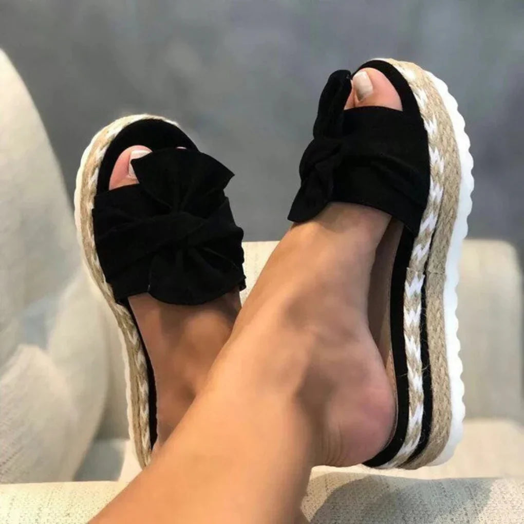 Women's Platform Slide Summer Sandals