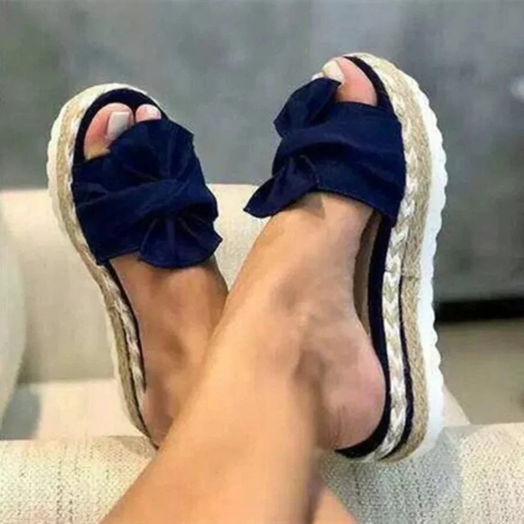 Women's Platform Slide Summer Sandals