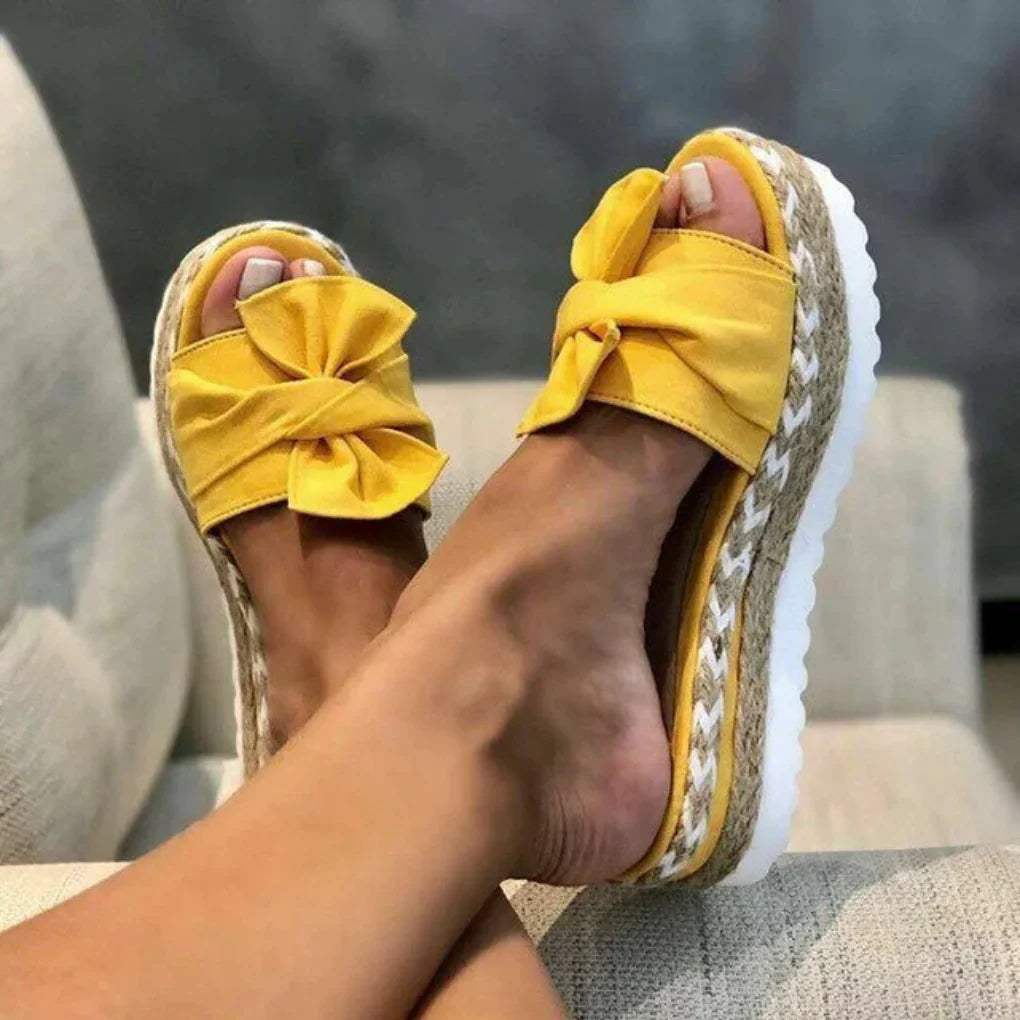 Women's Platform Slide Summer Sandals