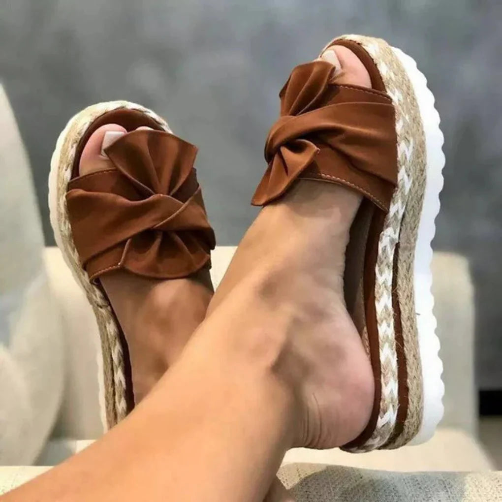 Women's Platform Slide Summer Sandals