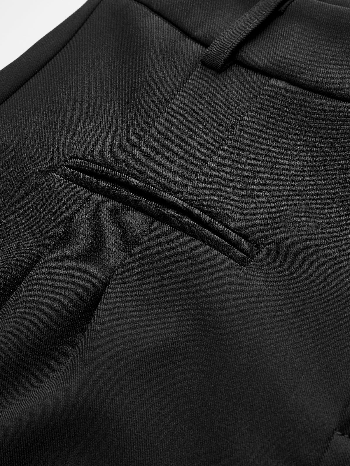 Women's Pleated Shorts with Side Pockets