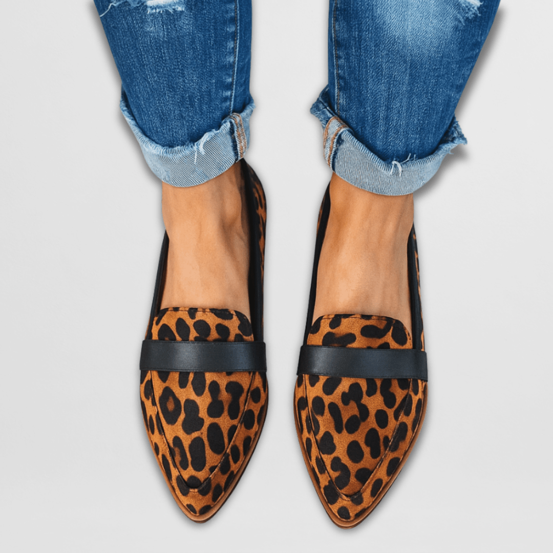 Women's Pointed Suede Loafers