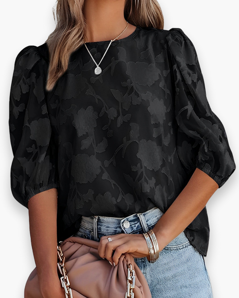 Women's Puff Sleeve Elegant Top