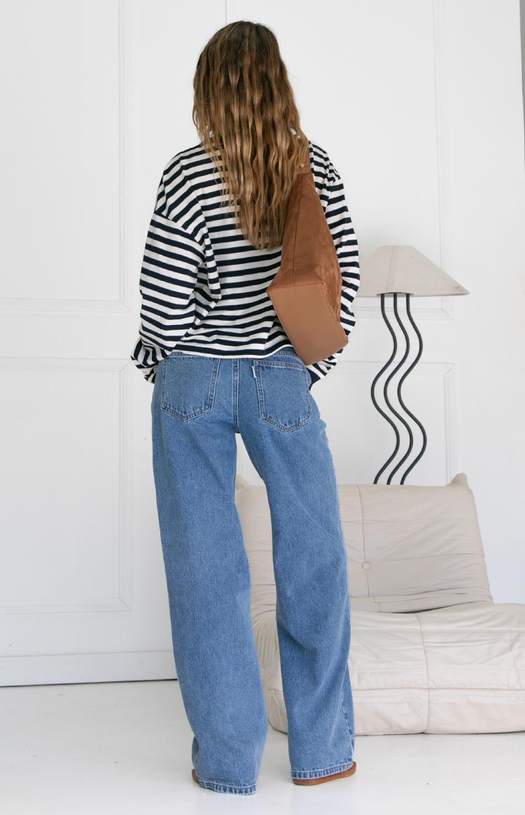 Women's Striped Long Sleeve Shirt