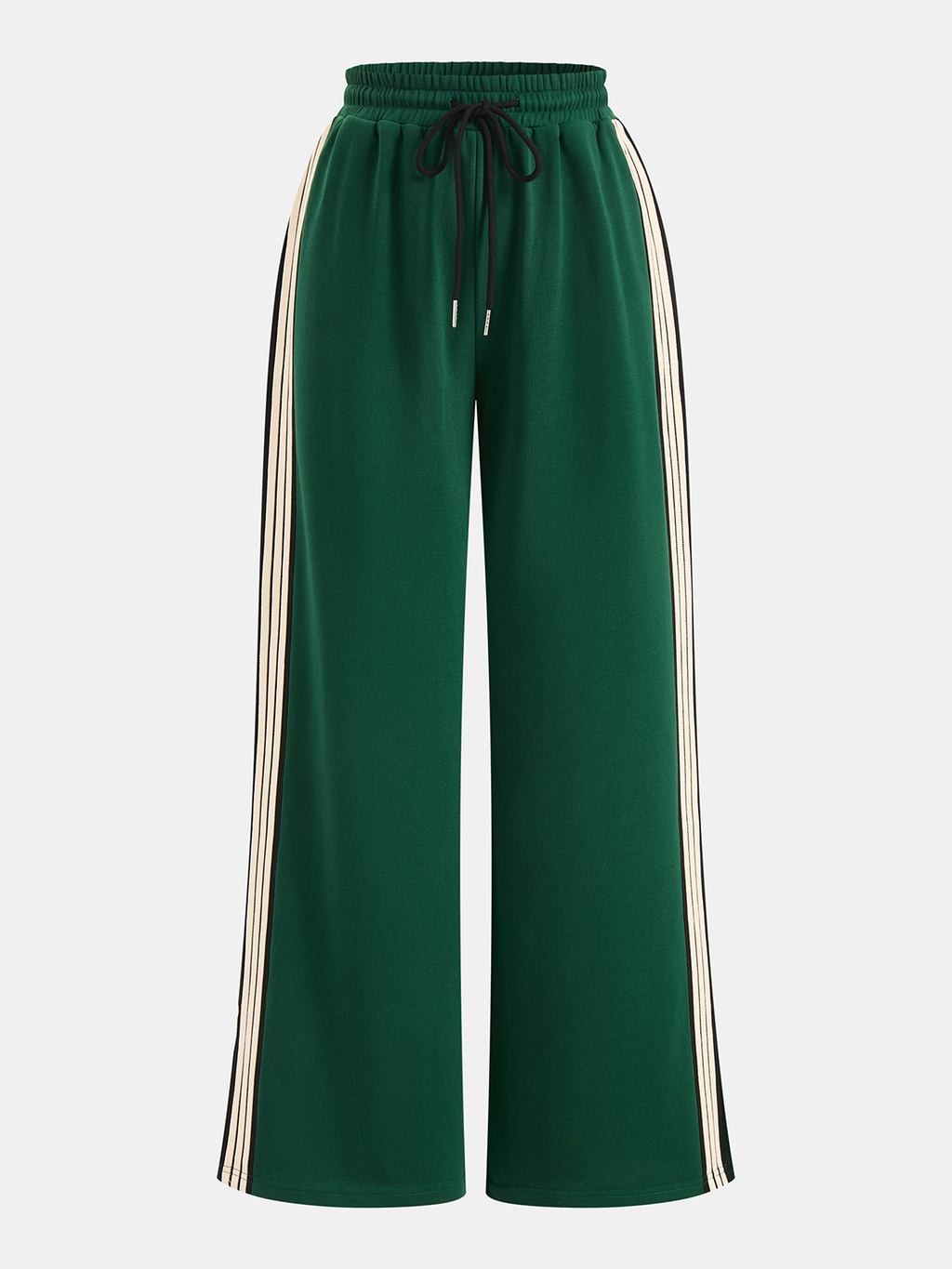 Women's Wide Leg Joggers with Elastic Waist