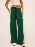 Women's Wide Leg Joggers with Elastic Waist