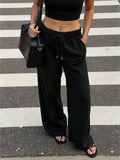 Women's Wide Leg Trousers with Pockets